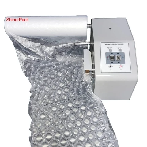 16 Meters Fast Custom Bubble Film Maker Compact Air Cushion Pillow Packaging Machine