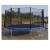Import 16FT CE Outdoor Biggest Home Gym Sport trampoline with safety net ladder from China