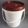 16l bucket pail plastic with lid paint food container