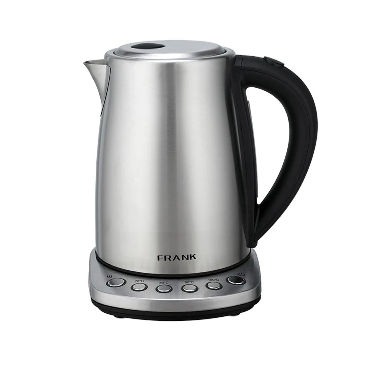 1.7L home appliances high quality kettle stainless steel water boil fast portable electric kettle