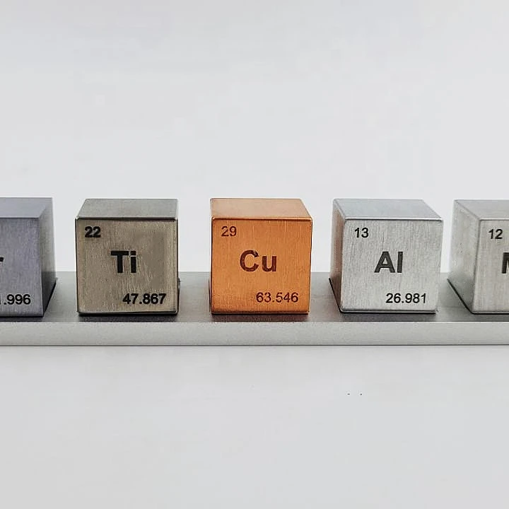 1inch High precision laboratory  elemental metal cube