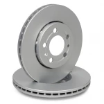 1J0615301D Coated Disk Brake Front Axle Brake Disc Rotors For VW Seat