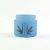 Import 1oz 2oz 3oz Blue Laser Engraving Straight Sided Glass Jar with Cr Lid for Flower Storage from China