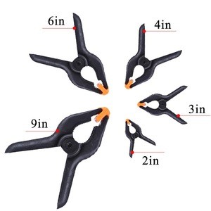 2 inch Strong Clip Adjustable Nylon Spring Clamps for Photography Studio Tools Accessories Background Backdrops Fix