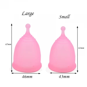 Reusable Soft Silicone Period Cups, Easy to Clean Feminine Menstruation Alternatives, Panties Copa De Vaginal Menstrual Cup