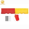 2000*800mm Yellow/Red/White Plastic New Jersey Road Traffic Safety Barrier