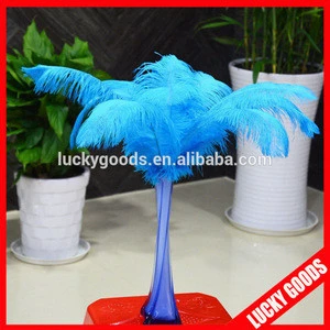 2015 wholesale wedding table decorative ostrich feather