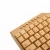 Import 2017 hot sale good price new wireless bamboo keyboard from China