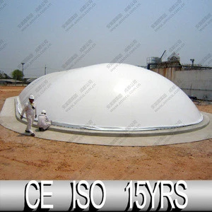 2017 New 500m3 Capsule Shape biogas holder, biogas bag, biogas balloon, in Thailand