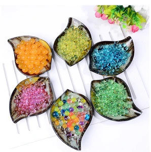 2019 Amazon Hot Sell Wholesale 1.5-12mm beads Decoration Crystal Soil Magic Water Beads
