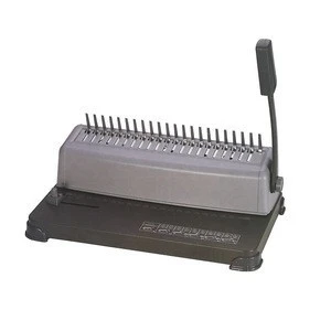 2019 Professional comb and wire manual plastic comb binding machine