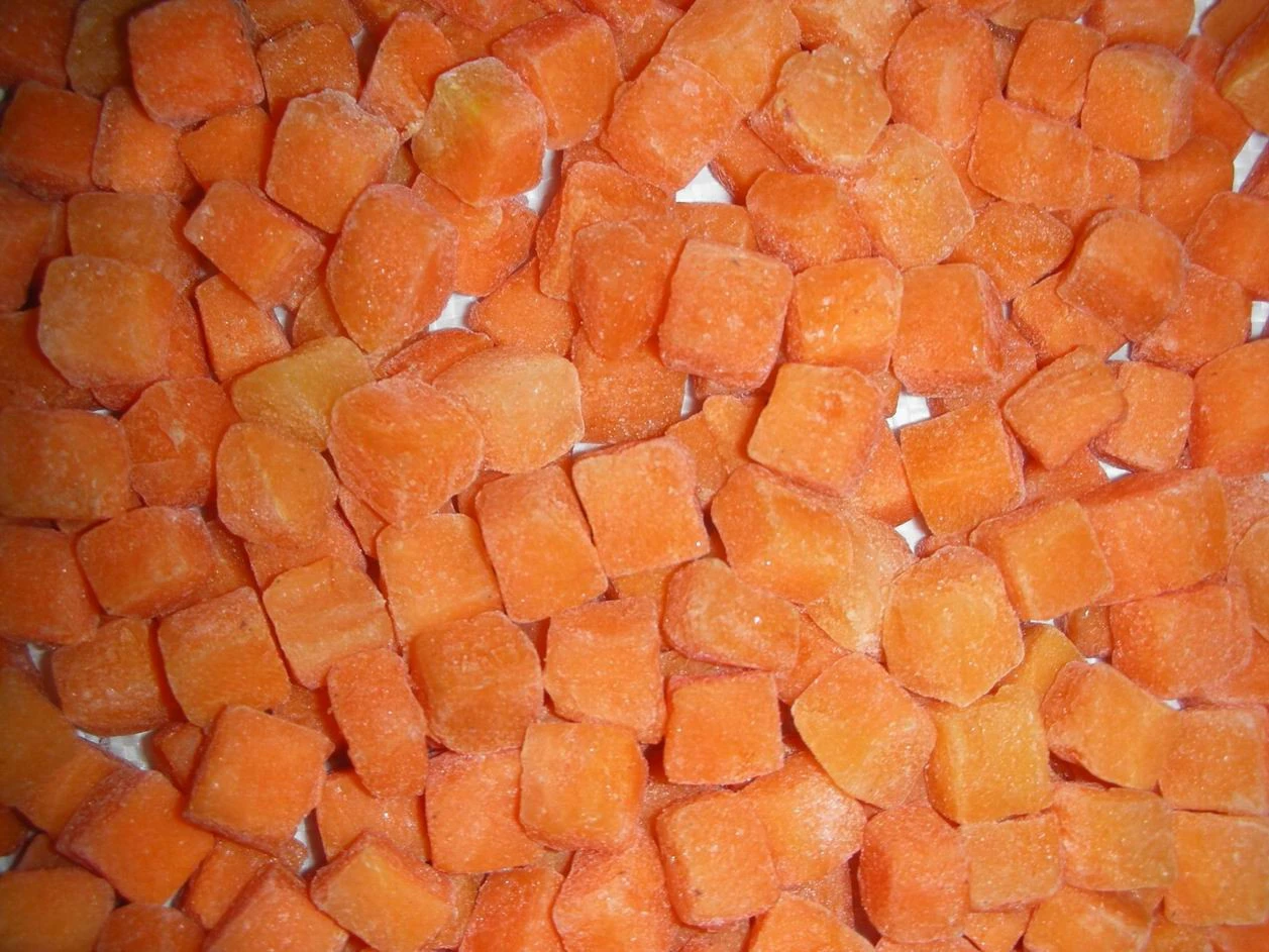 2020 High Quality and Nice Price Frozen Diced Carrot IQF