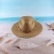 Import 2020 Hot Selling wholesale bucket hats Fashion fedora Decorated wide Brim panama Straw Hats Jazz cowboy Hats from China