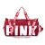 Import 2020 Ladies fashion travel sport bag women gym pink tote duffle bags duffel for women from China