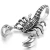 Import 2020 Make custom jewelry stainless steel chain scorpion pendant necklace from China