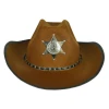 2020 Million Holy Festival Party Decoration European And American Zorro West Cowboy Venice Pentagram Hat