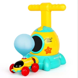 2020 New Balloon Powered Cars Educational Science Toy with Manual Balloon Pump for kids boys girls 3+ party supplies preschool