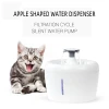 2020 new design pet water dispenser automatic circulation water sanitation filtering automatic water feeder
