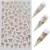 Import 2020 new  fashion glitter  butterfly DIY nail art sticker DIY  for beauty salon from China