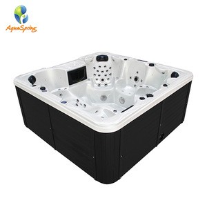 2020 Newest Design 6 person outdoor spa deluxe hot tub whirlpool