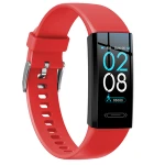 2020  stopwatch countdown pedometer with body temperature monitoring heart rate color screensmart bracelet band waterproof