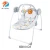 Import 2020 Wholesale adjustable baby swing chair automatic baby swing cradle newborn bouncer with pillow mosquito net from China