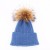 Import 2020 Wholesale Cap sport ski Knit Winter Hat with fur Beanie Thirteen colors beanie knitted hats ertugrul hat designer hats from China
