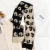 Import 2020 winter fashion warm scarf women thick knitted wool double-sided student mid-length scarf from China