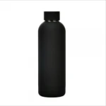 2021 Hot Sale 500ml Black Stainless Steel Water Cup Vacuum Cup