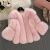 Import 2021 new arrival winter coats luxury fake fox fur coat jacket long hooded women faux fur coat from China