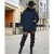 Import 2021 New fashion casual wearing hoodie dress women loose sleeve women from China