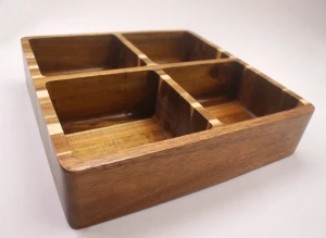 2021 new  Wholesale Acacia Wood Serving Platters Wood Serving tray