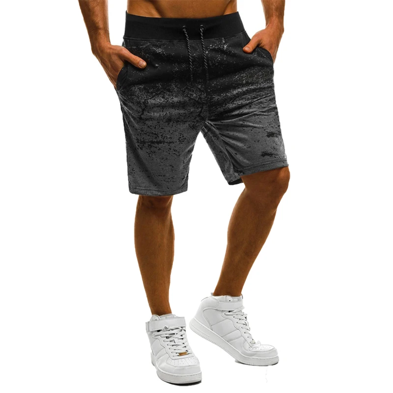 2021 Sport Breathable Quick Drying Logo Casual Splash Ink Shorts Pants Men Shorts Pants