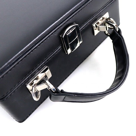 2022 Trendy Luxury Unique Box Shape Pu Leather Shoulder Cross Bags With Logo Custom