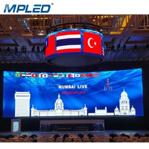 20ft x 10ft P3 indoor rental stage led display 500 x 500mm novastar system 3840hz led panel