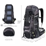 20W solar travel bag for smartphone