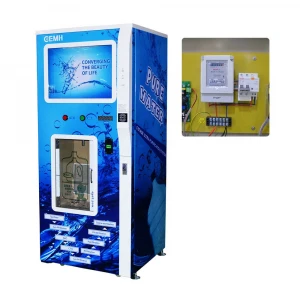 228W Alkaline Purified Ro Water Vending Station / Vending Machine for Water