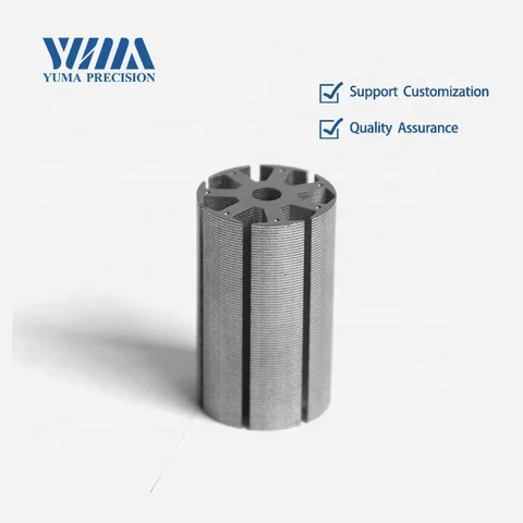 Buy 24 Brushless Stator Rotor Core Bldc Motor Rotor Laminated Iron Core ...