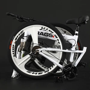 24-speed double disc brake bicycles 26 inch mountain bike Anti-vibration fork mountain bicycles