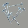 2.5" Galvanized wire china umbrella head roofing nails with rubber washer
