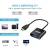 25cm Hot Sale 1080P 60HZ HDMI Male To VGA Female Adapter Cable HDMI To VGA Converter With Audio video Cable Converter support 3D