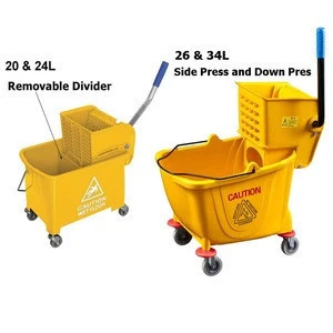 26 36 46QT New Design mop bucket with wringer