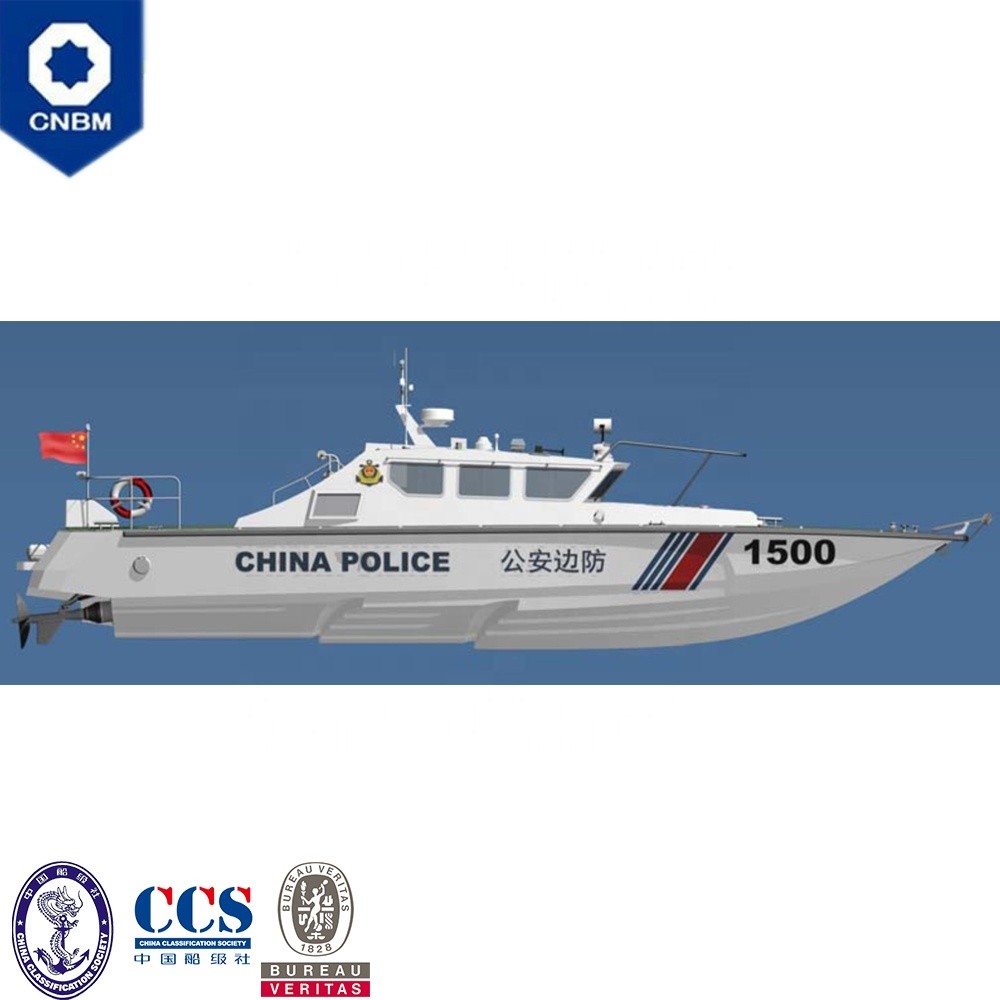 27 ft CCS Classification Society Fiberglass Hull Material Cabin Cruiser Coast Guard Fast Patrol Boats with Volvo Engine