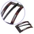 Import 2X Tortoise Shell Square Hair Clip Plastic Lock Barrette for woman from China