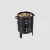 Import 3 in 1 Smokeless Charcoal bbq grill Smoker 3 layers Tower Vertical Barrel barbecue bbq charcoal grill from China