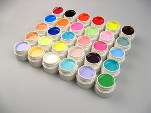 30 Solid Color Nail Art Soak off UV Gel Set 5ML