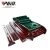 Import 30*300cm Indoor Sport 2 Holes Wooden Base Velvet Golf Putting Practice Trainer from China