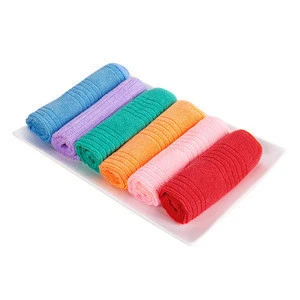 30*30cm 6 plain colors 3pcs/bag custom print microfiber cleaning cloth