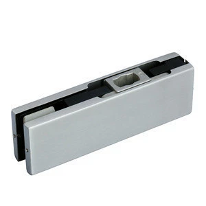304SS cover aluminum alloy body front glass door hinge fitting for 10-12mm exterior frameless tempered glass door made in China