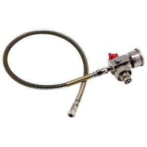30inch Spring protection High Pressure hose Fill Station with Release Valve for Paintball  SCUBA Diving Tank